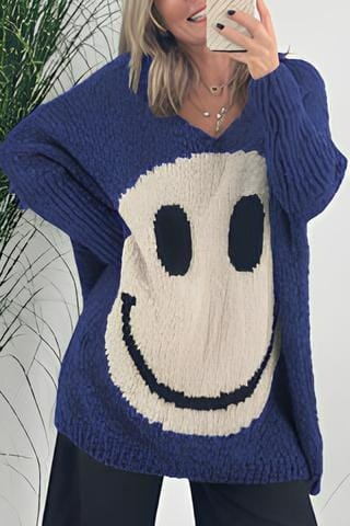 Liset | Smiley sweater for women