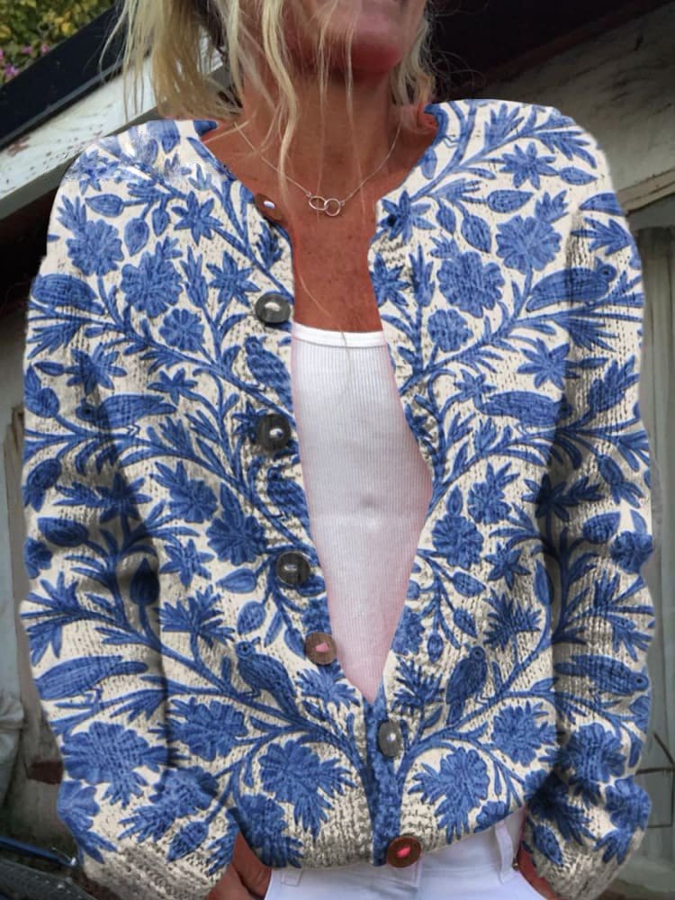 Gina | Floral pattern jacket