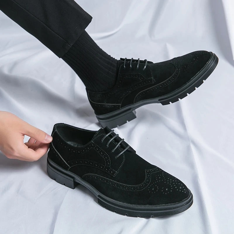 Kingsley Suede Brogue