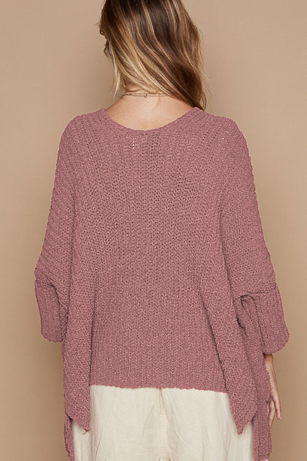 Catarina | Open front sweater cardigan with pockets