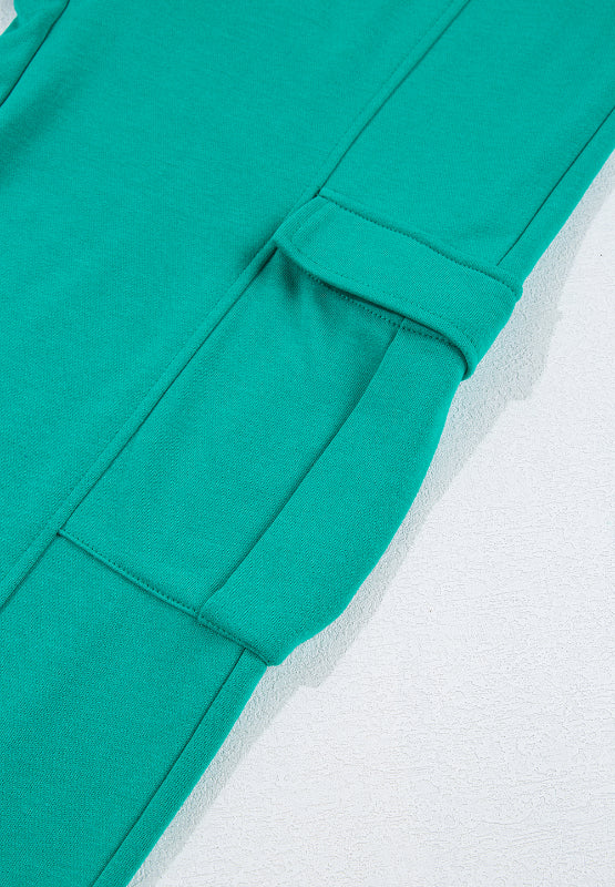 Berta | Complete set consisting of a long-sleeved crew-neck shirt and drawstring trousers