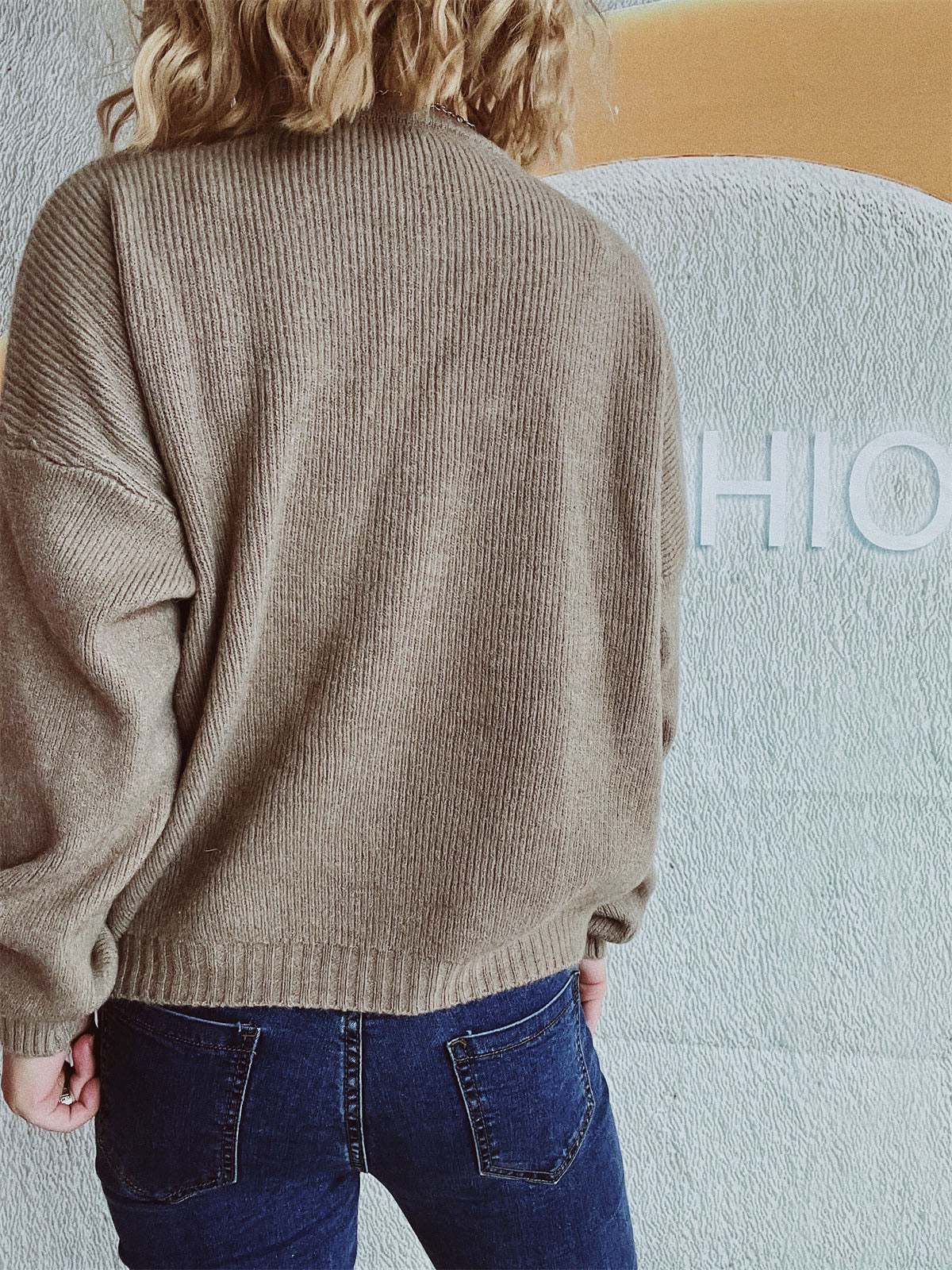 Helene | Long sleeve cardigan with buttons