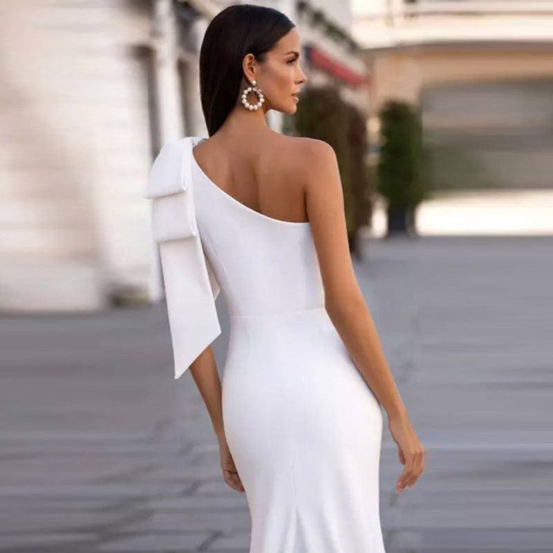 Rocío® | Fashion Fishtail Elegant Wedding Dress Slimming Shoulder