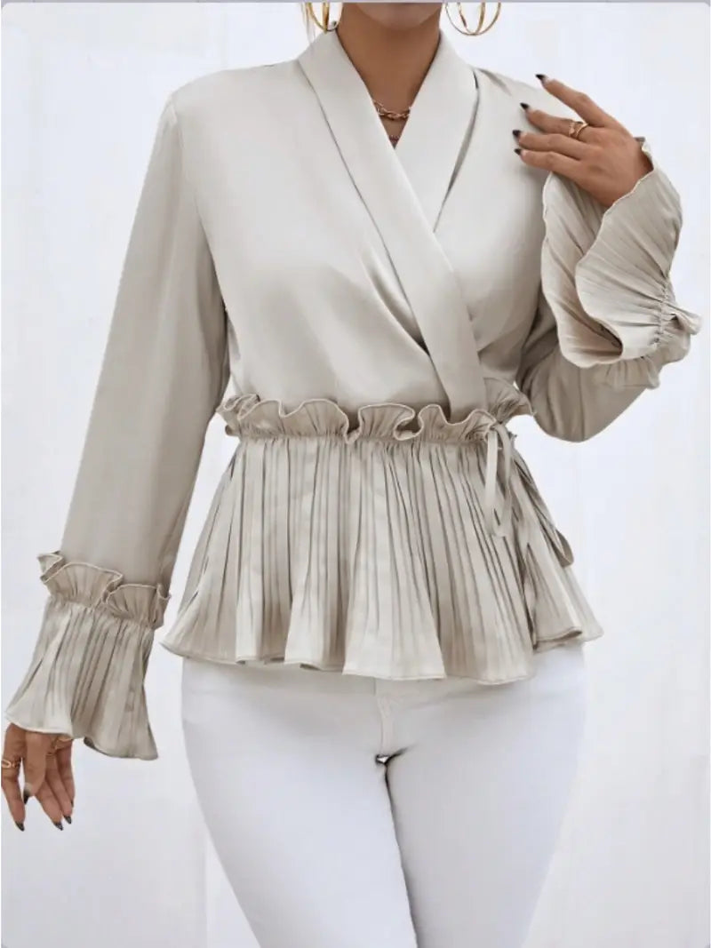 Maria® | Elegant Satin Blouse