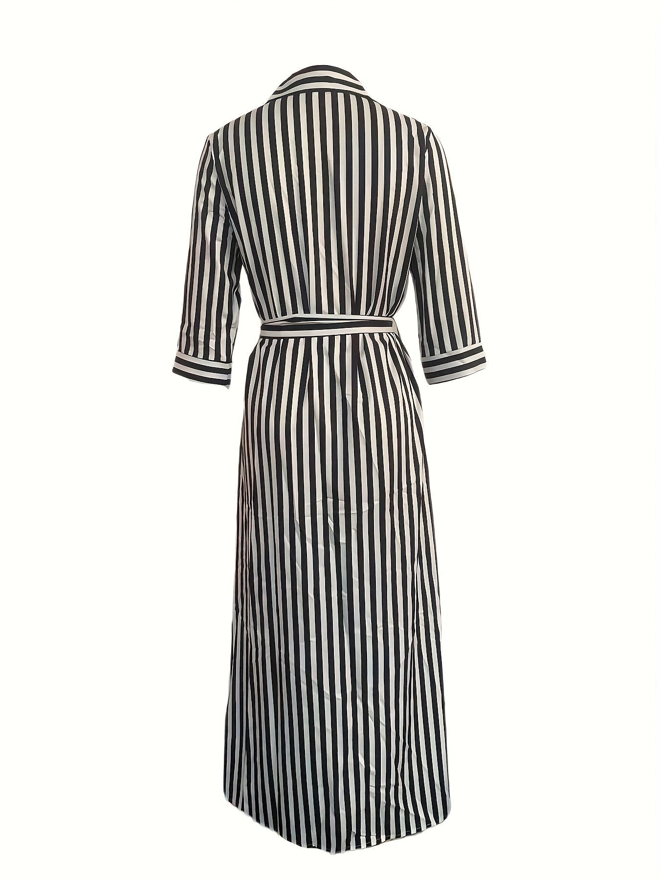 Verónica® | Striped Maxi Dress