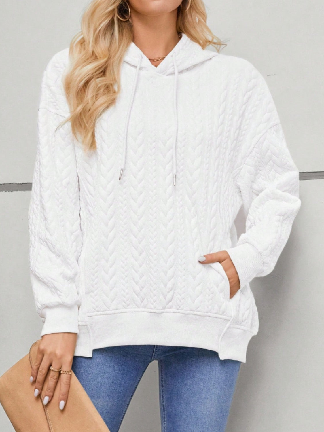 Tatiana | Drawstring hoodie with pockets