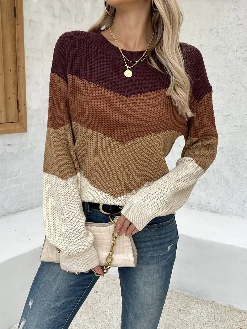 Dayana | Colorful knitted sweater