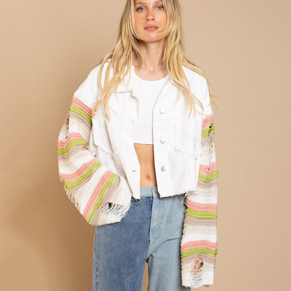 Ninon® | Patchwork cardigan for women