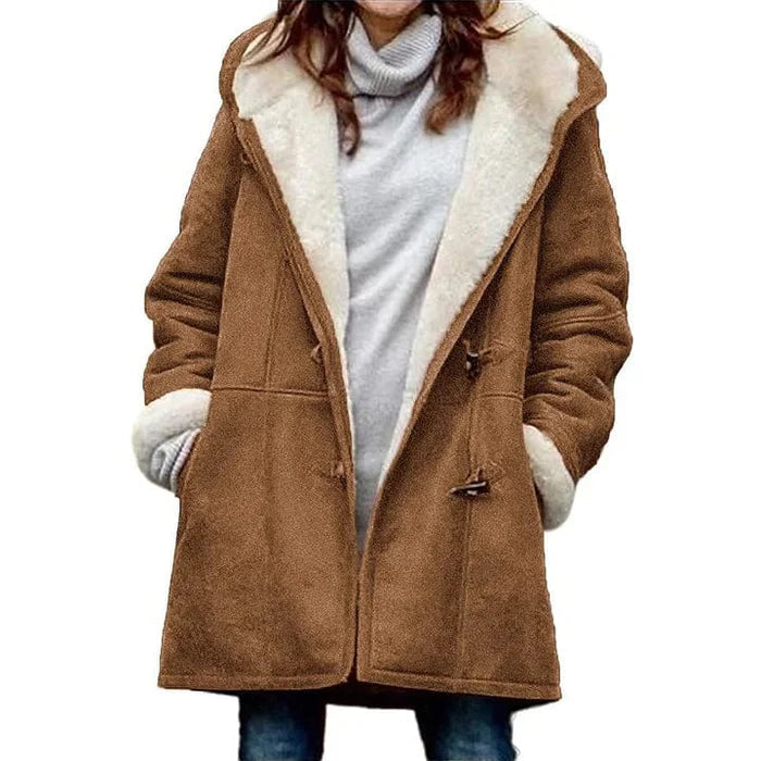 Otilia | Coat with lambskin lining