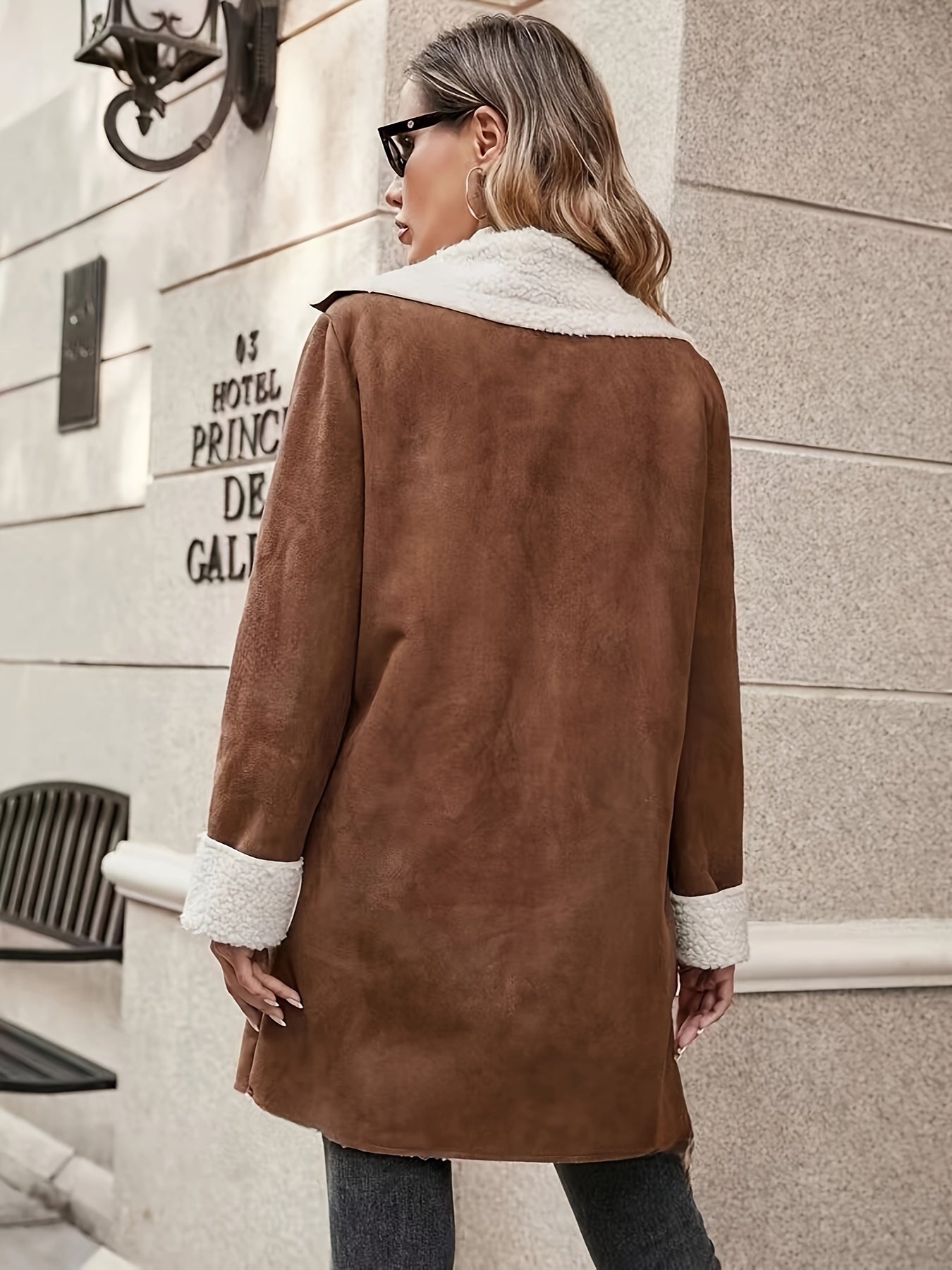 Doris | Insulated jacket with Sherpa lining