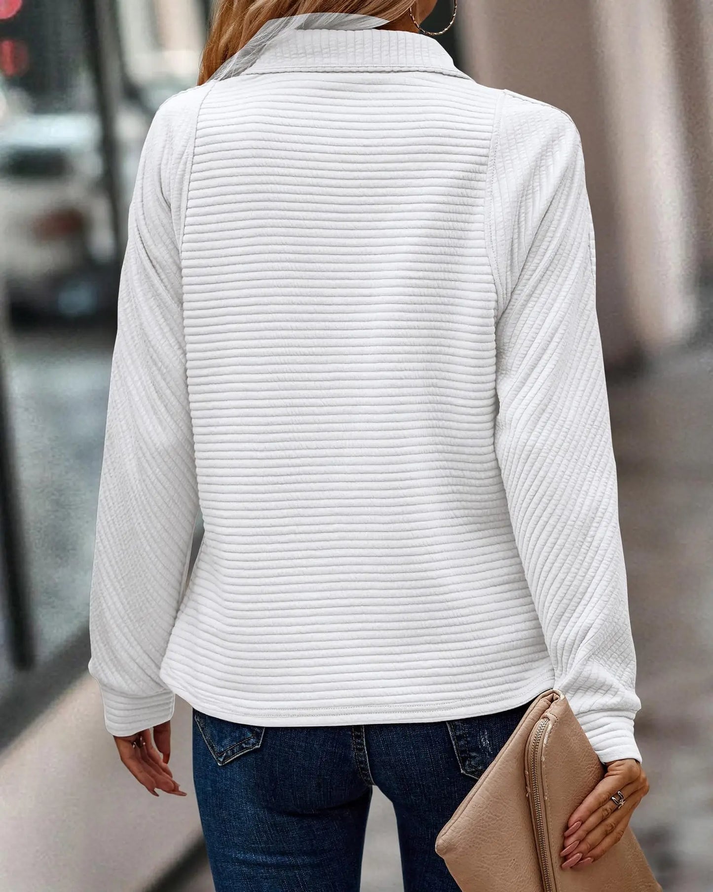 Iris® | Pull woman elegant with fermeture éclair