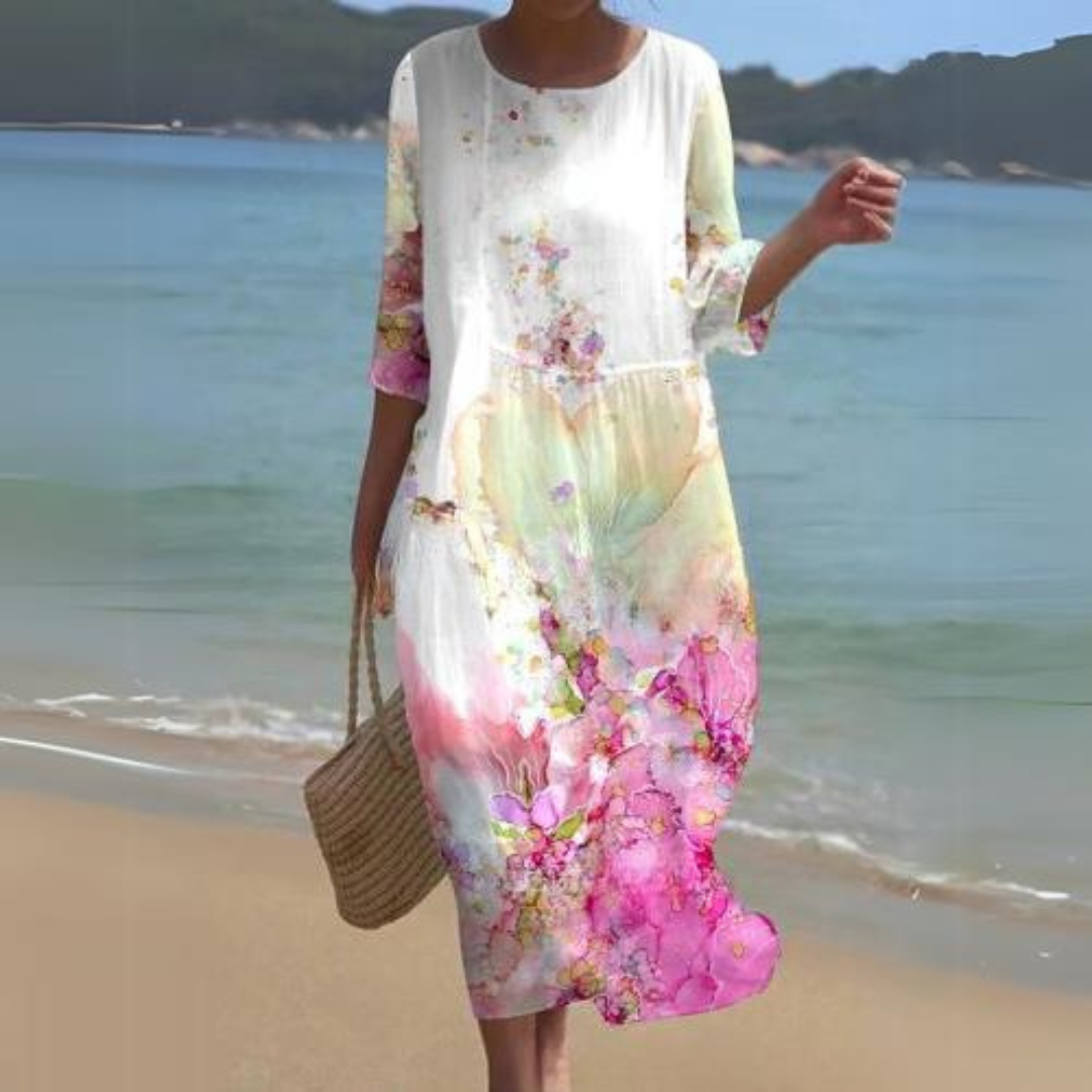 Jasmine® | Elegant Women'S Formal Dress With Floral Print