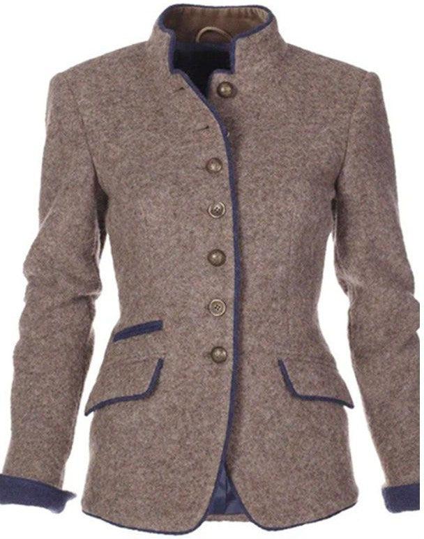 Viviana® | Gilet d'affaires uni à Manches longues