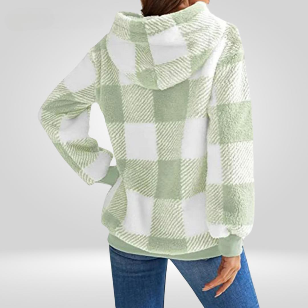 Angeline's | Stylish half zip sweater