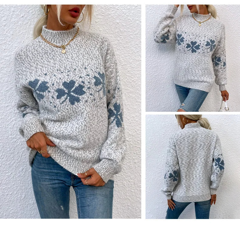 Leonor | Modern women's turtleneck sweater