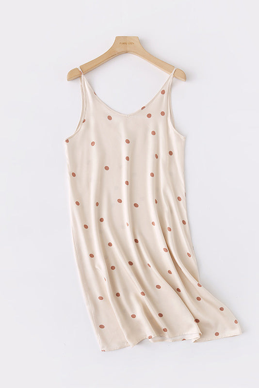 Emilia® | Printed Camisole Dress With Crossed Straps At The Back