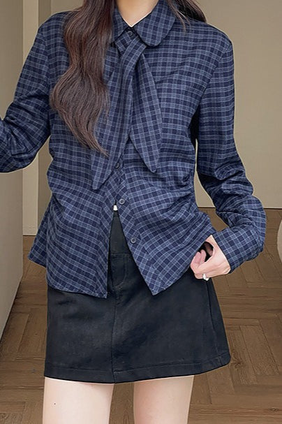 A-Line Mini Tassel Waist Skirt