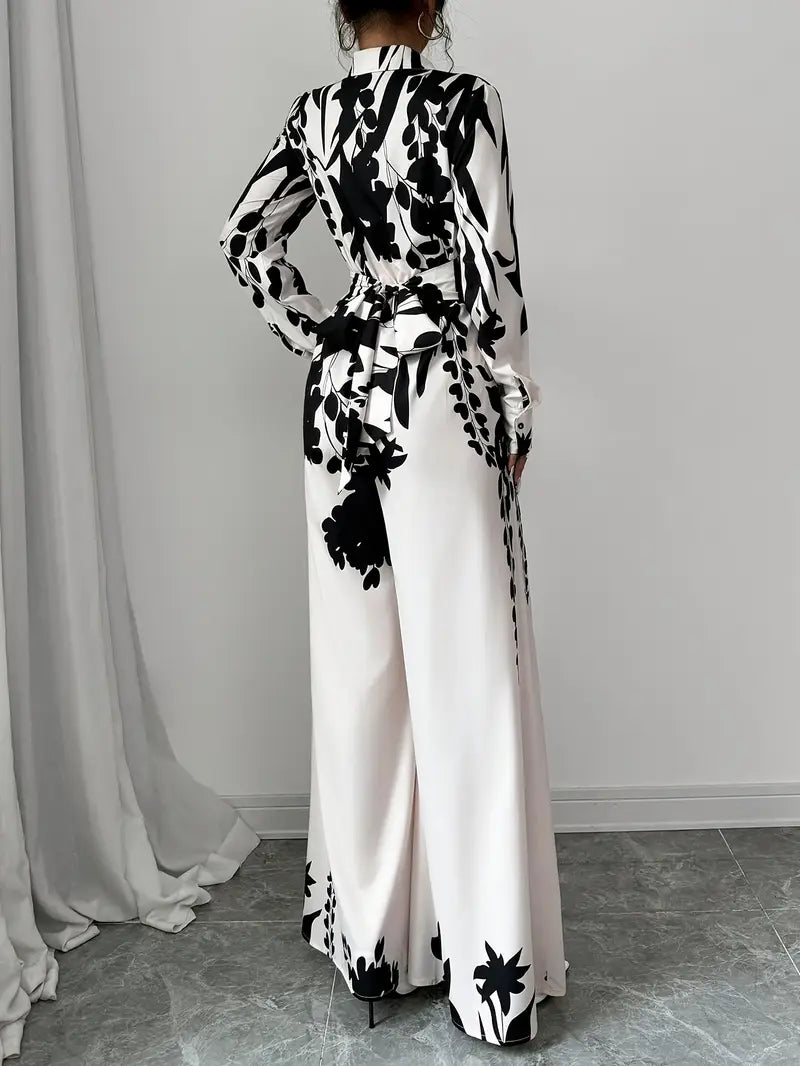 Sole® | Floral Wide Leg Jumpsuit
