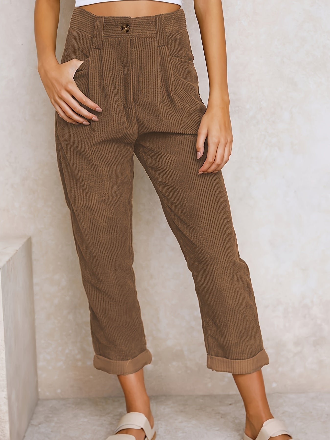 Francisca® | Casual women's high-waisted pants