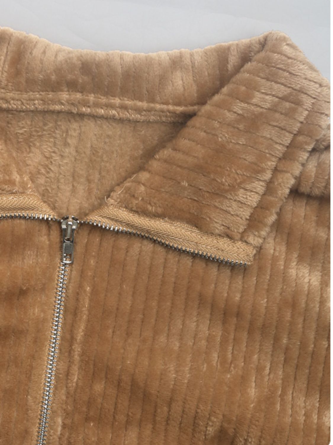 Claudette | Perfee long sleeve jacket with zip and collar collar