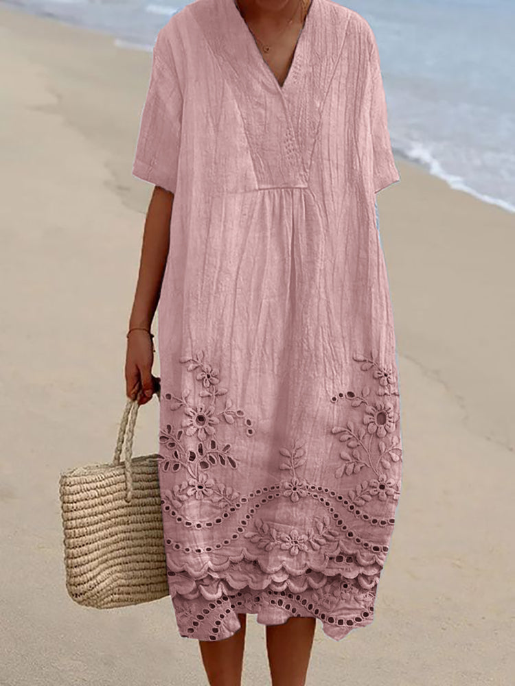 Delaney® | Women'S Floral Print Midi Summer Dress