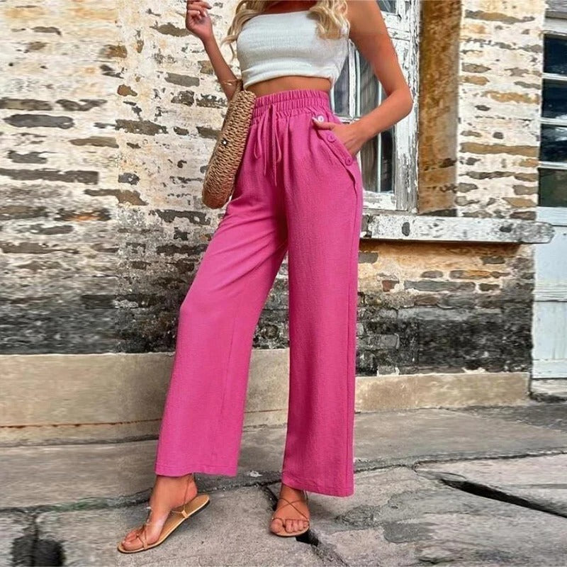 Monica® | High Waisted Casual Pants