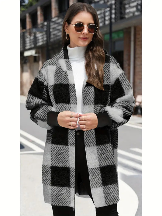 Carmen | Soft plush hooded cardigan