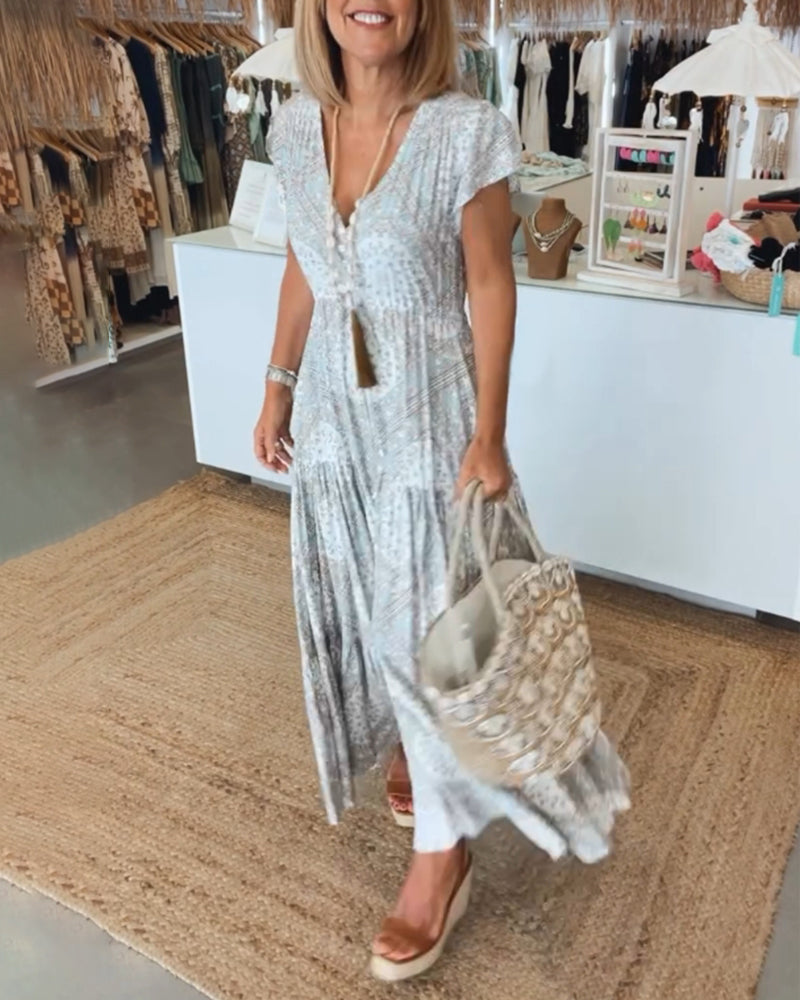 Rosalie® | Holiday Dress With Slit