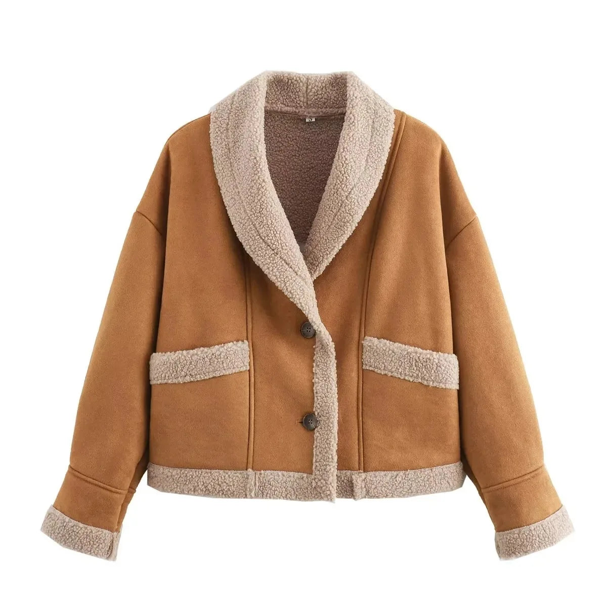 Paloma | Warm women's jacket with cuffs