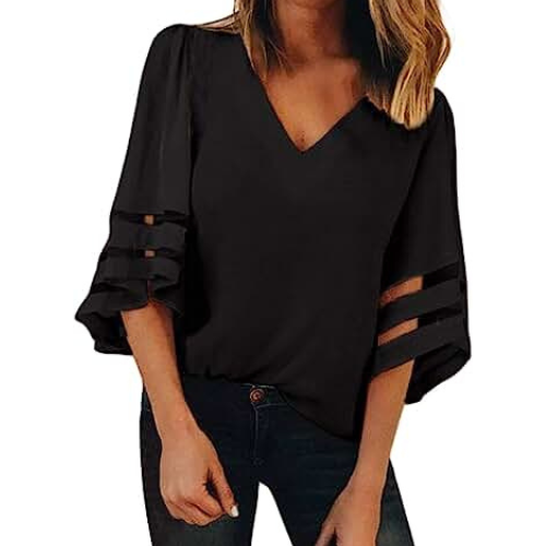 Katherin® | Summery Hawaiian ladies blouse