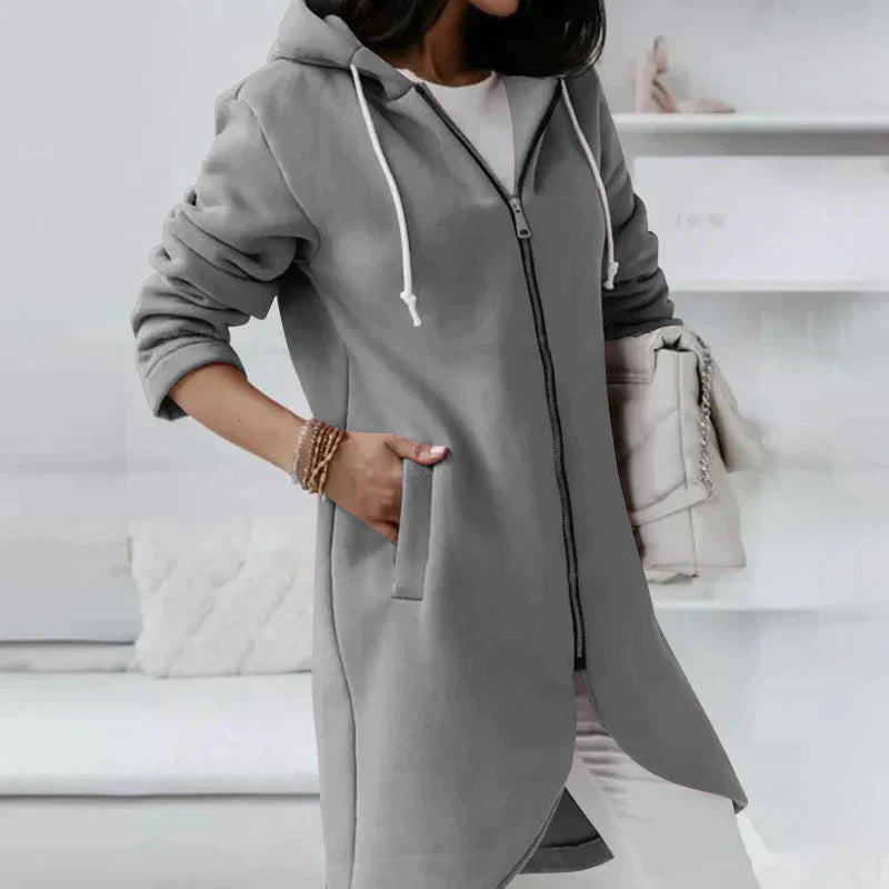 Sol | Long zip-up sweatshirt