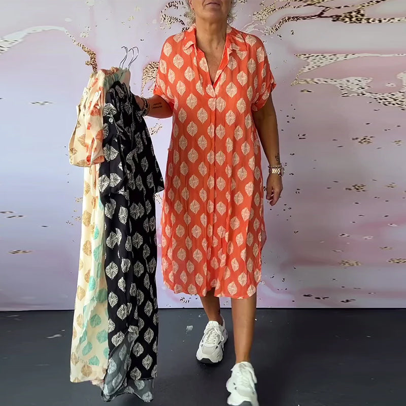 Silvia® | Elegant women's wrap dress with V-neck