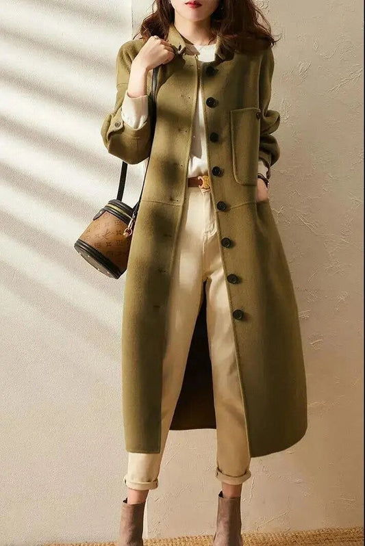 Christel® | Elegant long winter coat