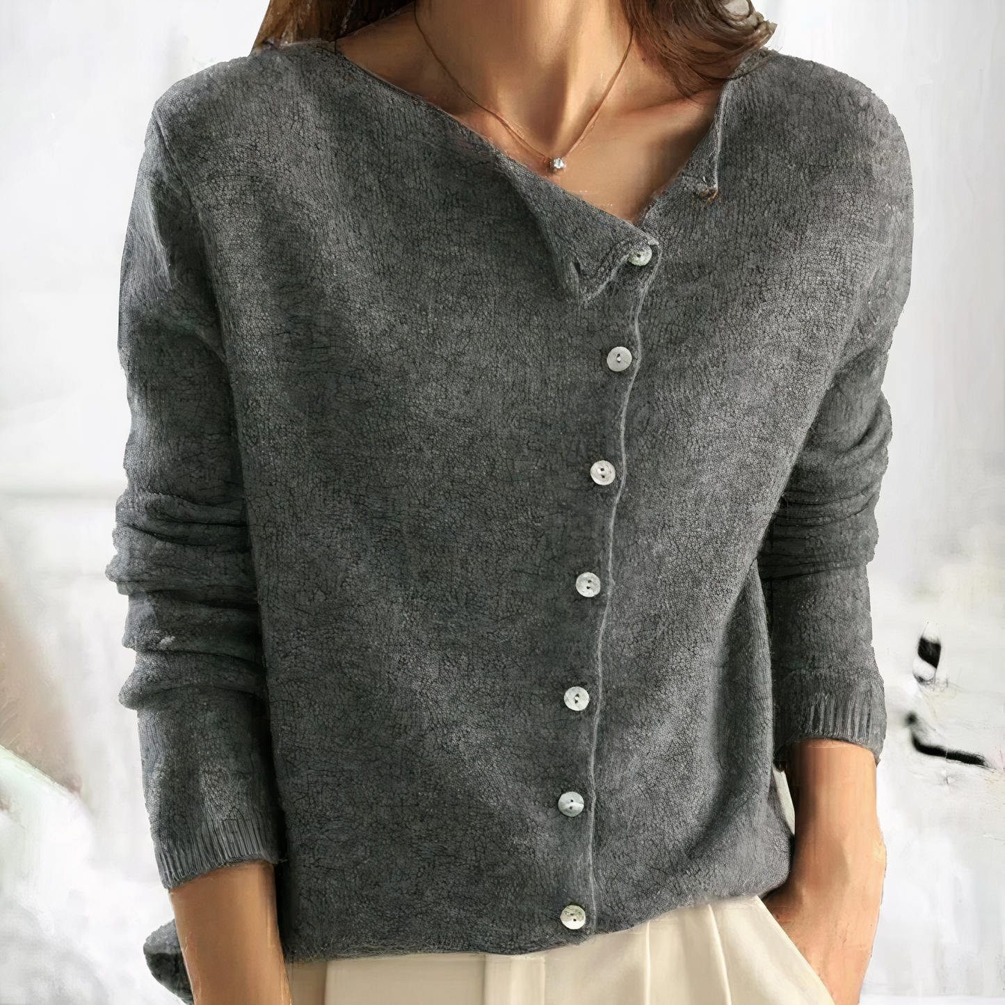 Soledad | Stylish cardigan with button closure