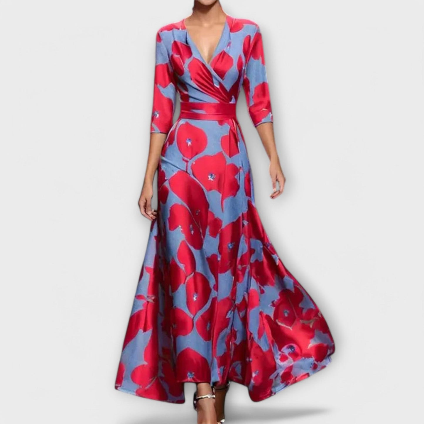 Regina® | Elegant cocktail dress with designer sleeves