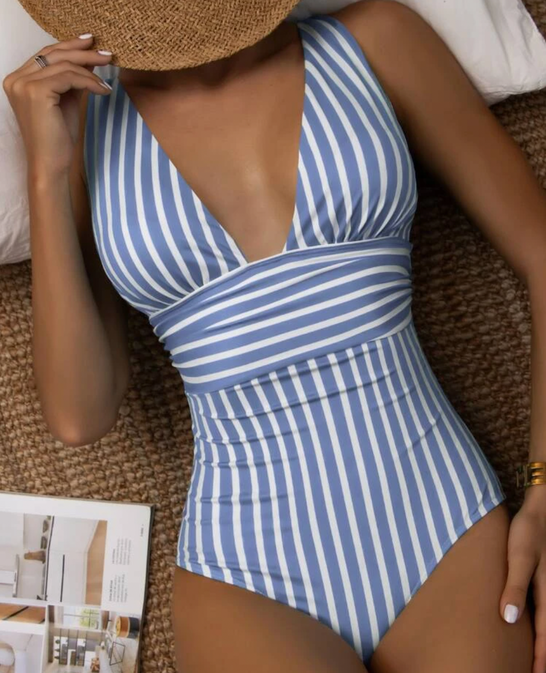 Trudi® | Stylish Striped Swimsuit