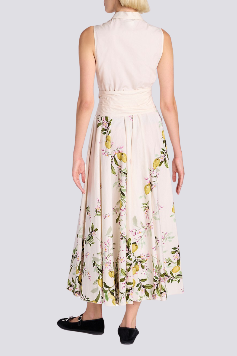 Ileana® | Sleeveless Maxi Dress With Floral Bow