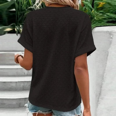 Marta® | -Neck Top Comfortable and elegant for all days