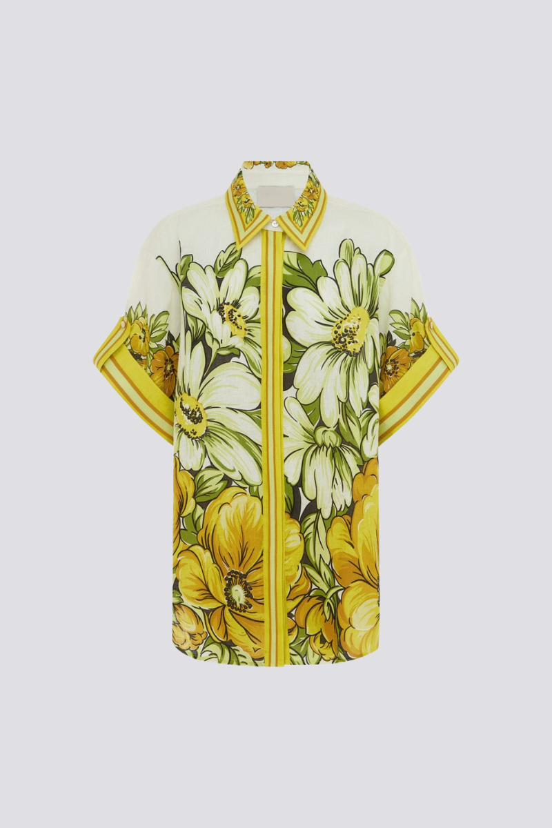 Xochitl® | Mid-Length Sleeve Floral Print Trouser Set