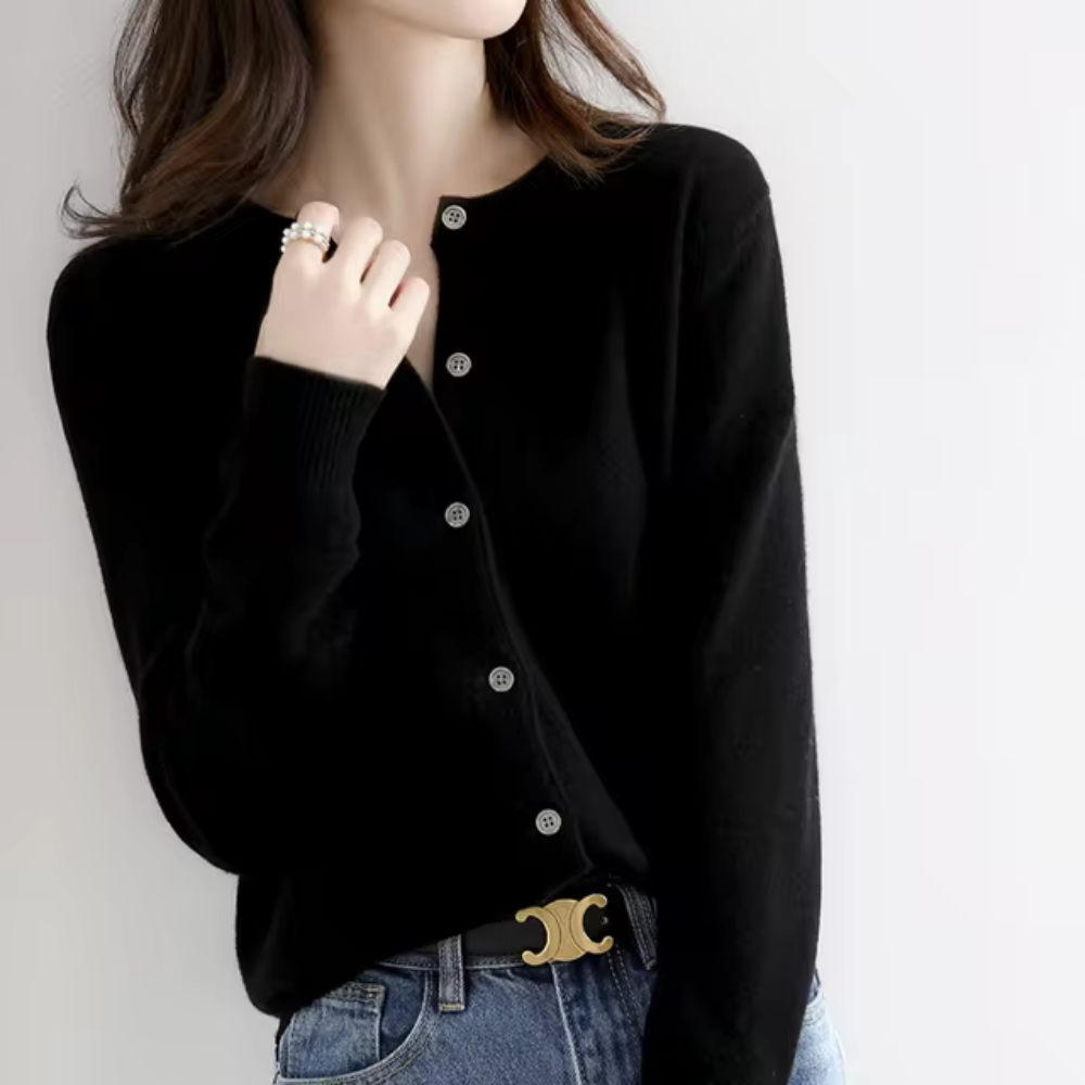 Silvia | Comfortable knitted sweater