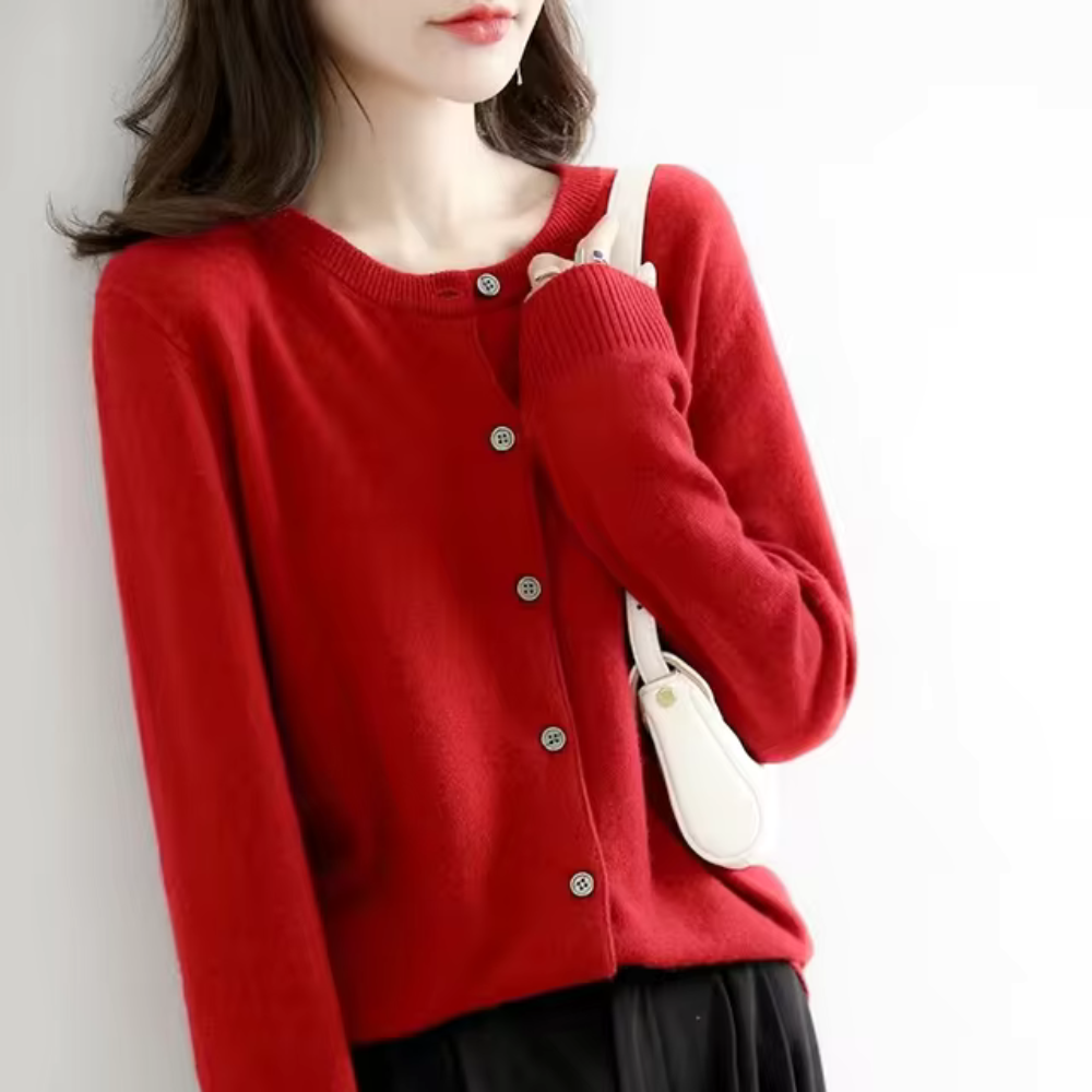 Silvia | Comfortable knitted sweater