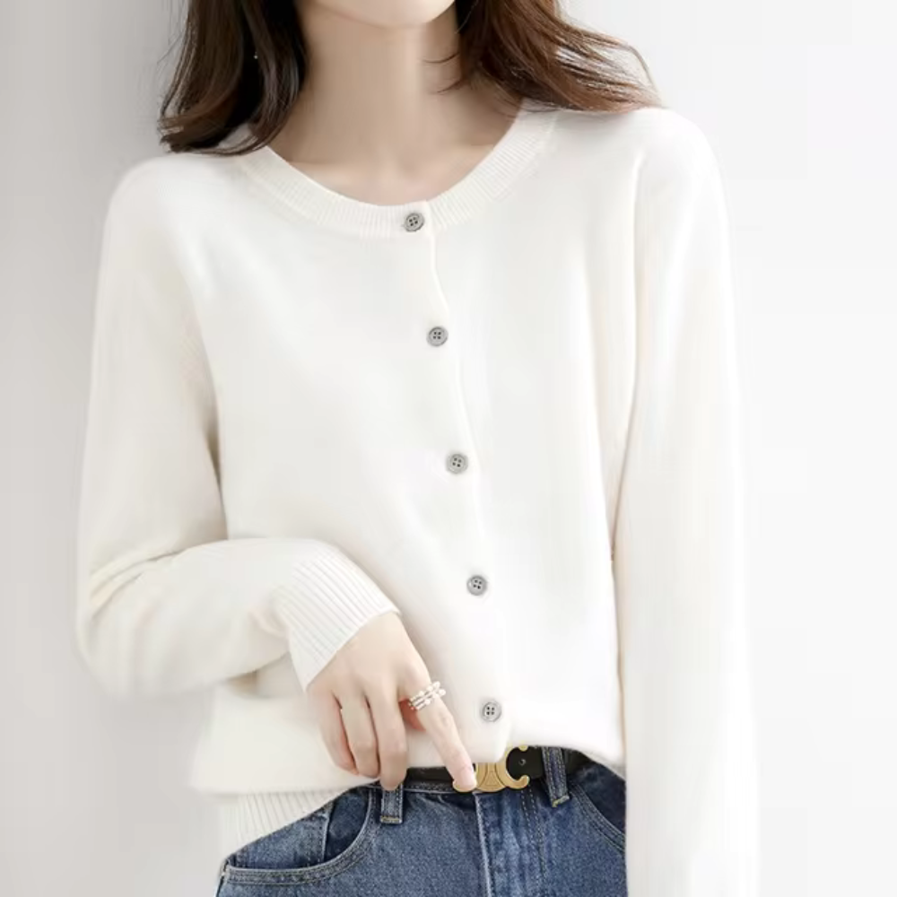 Silvia | Comfortable knitted sweater