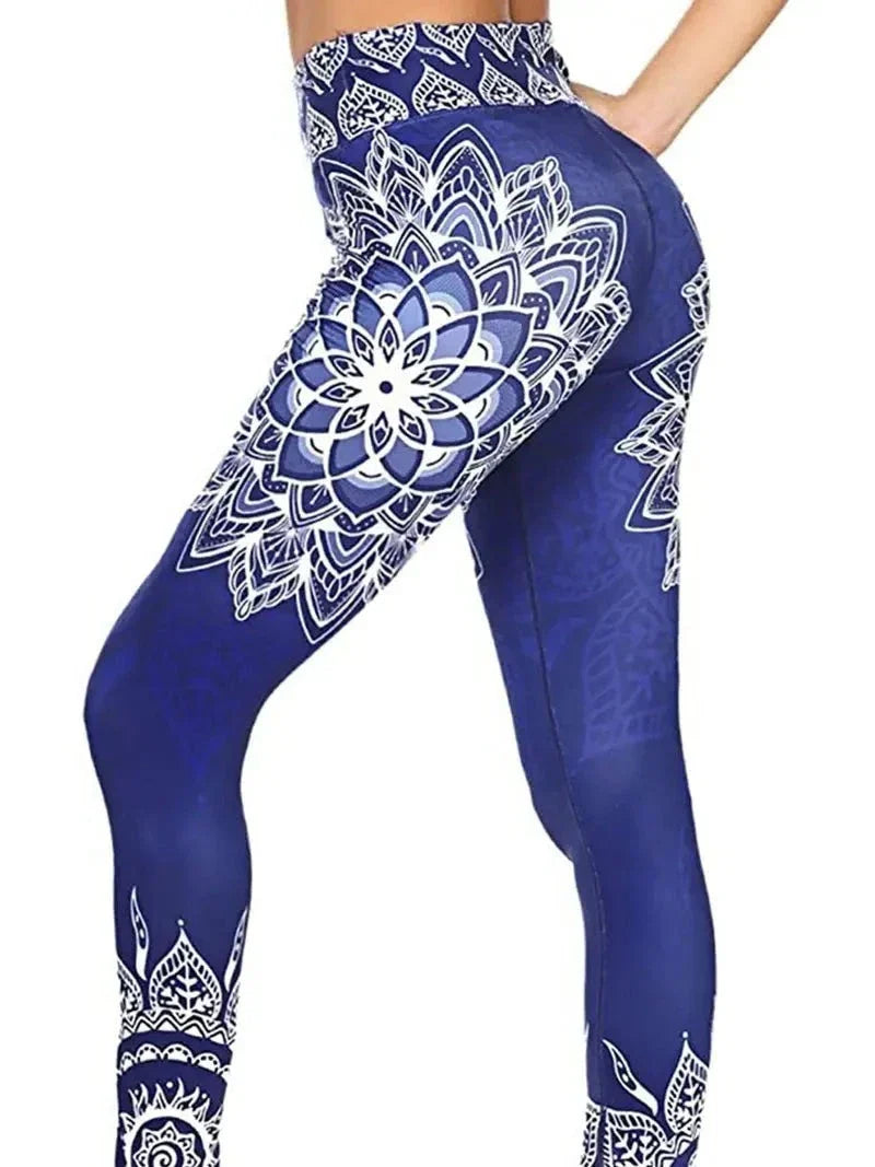 Nadia® | Women's leggings with floral pattern