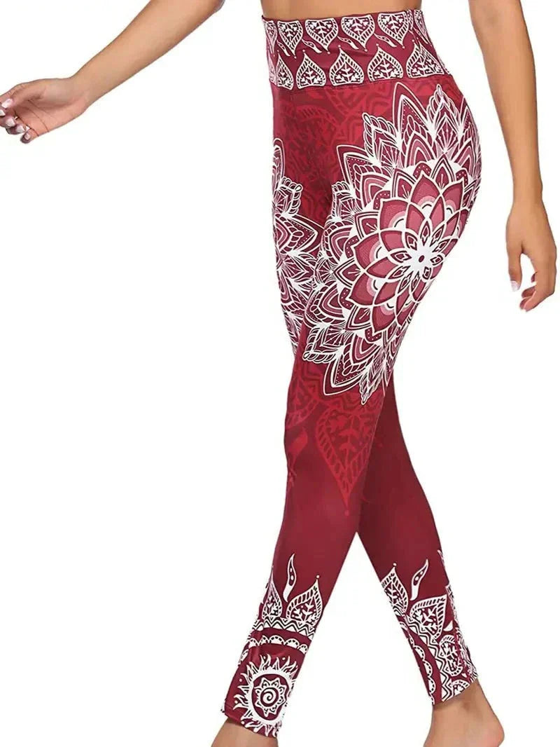 Nadia® | Women's leggings with floral pattern
