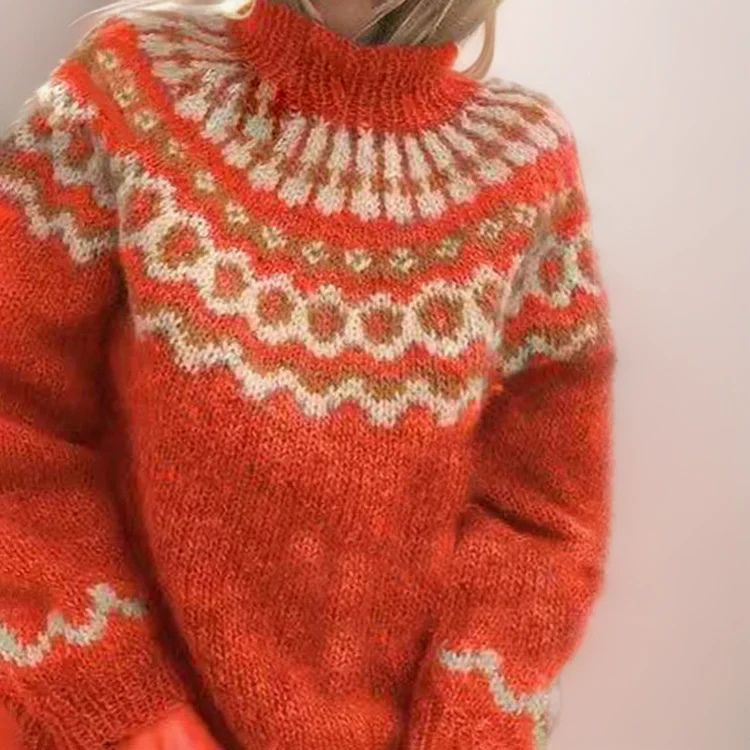 Frieda | Thick, cozy turtleneck sweater