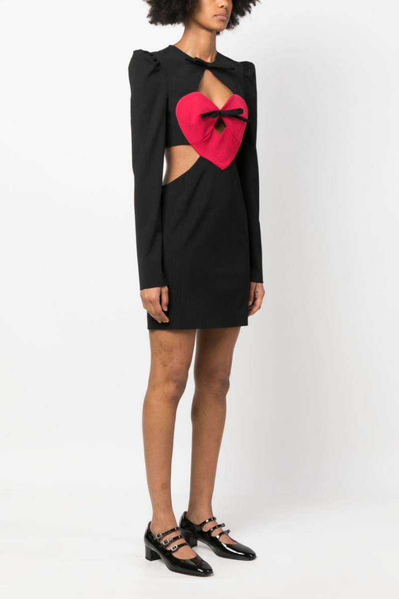 Petra® | Long-Sleeved Mini Dress With Cut-Outs And Bow