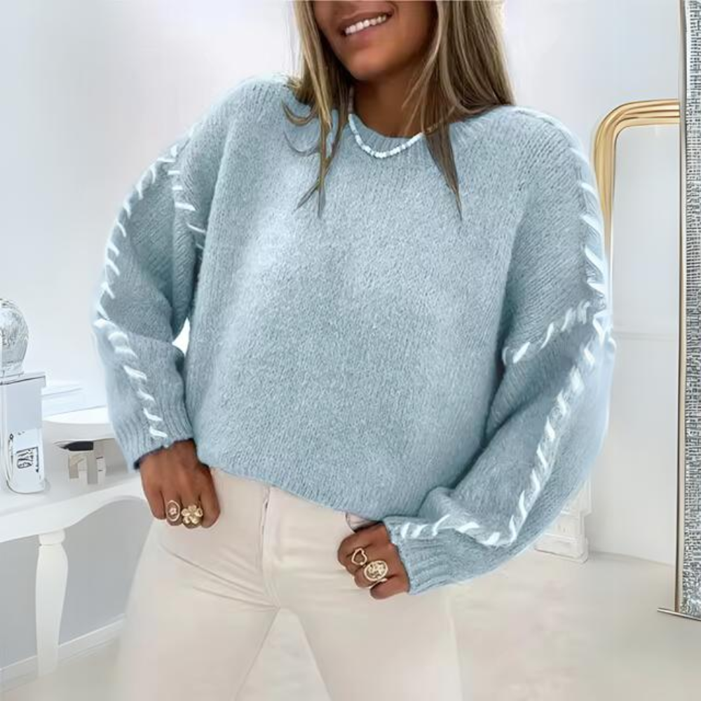 Almudena | Elegant and warm loose sweater