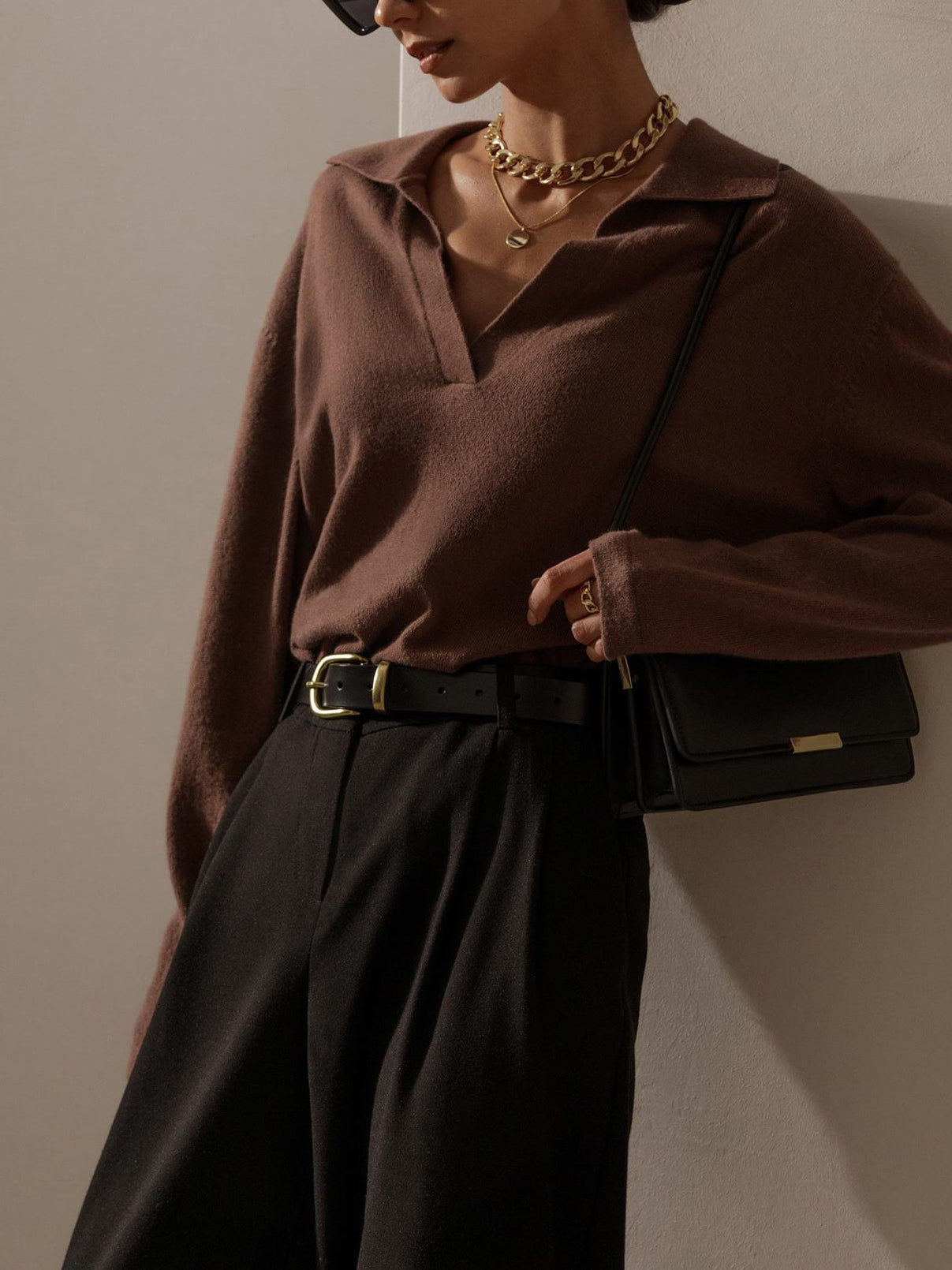 Greta | Sweater with collar