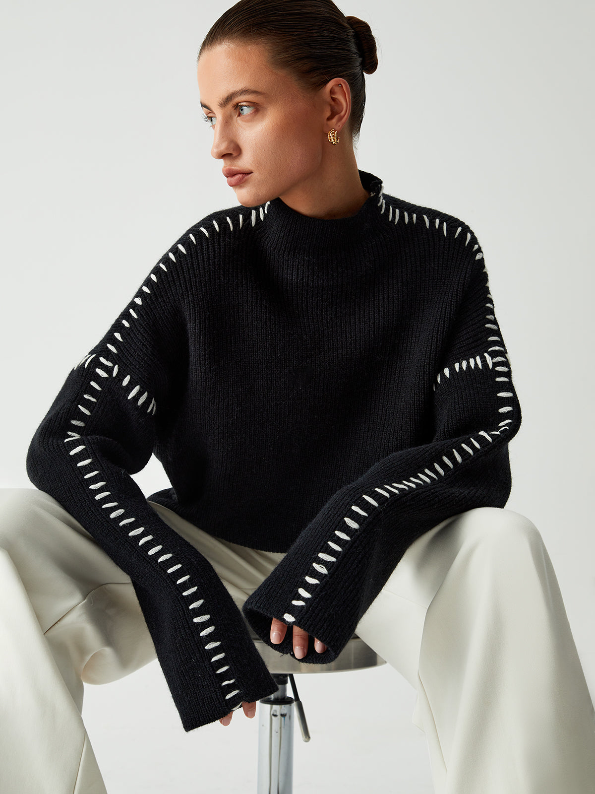 Matilde® | Fashion Loose Knitted Sweater In Oversize