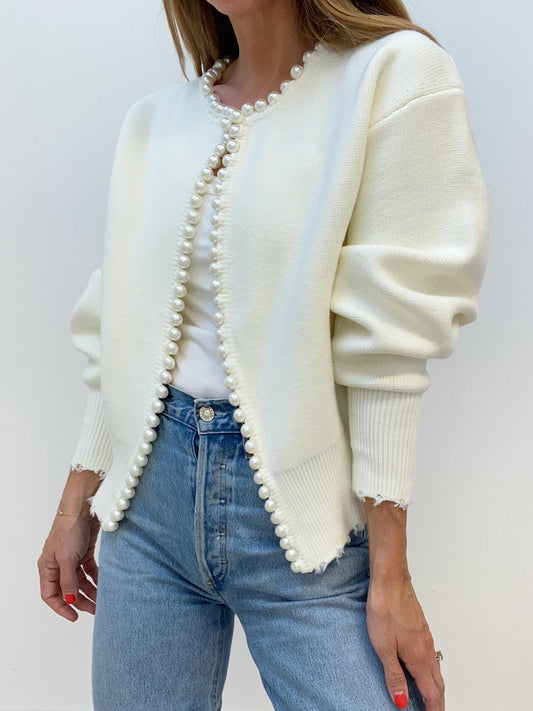 Jessa® | Pearl cardigan for women